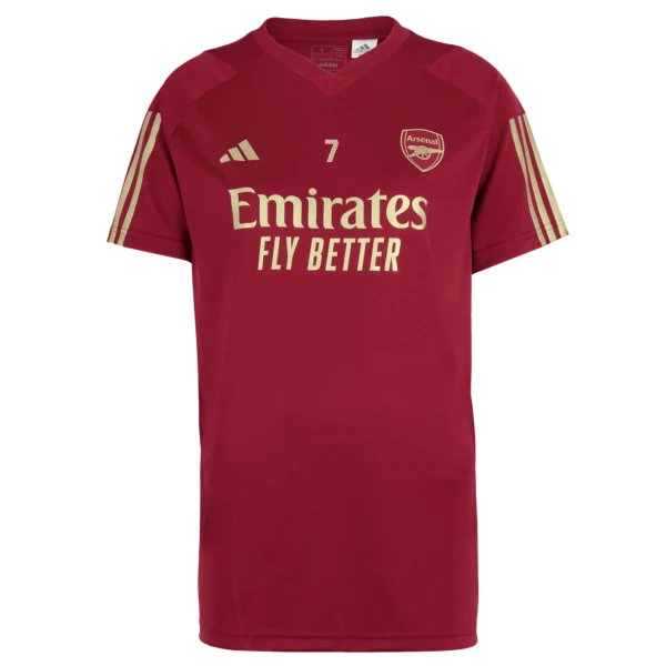 Aktuelle arsenal damen 2324 rotes trainingstrikot – bukayo saka Kategorien für jeden Fan